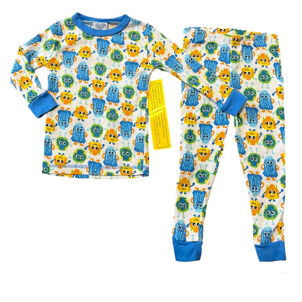 NWT Mon Petit 2-Piece Coordinated Pajama Set - Size 3T